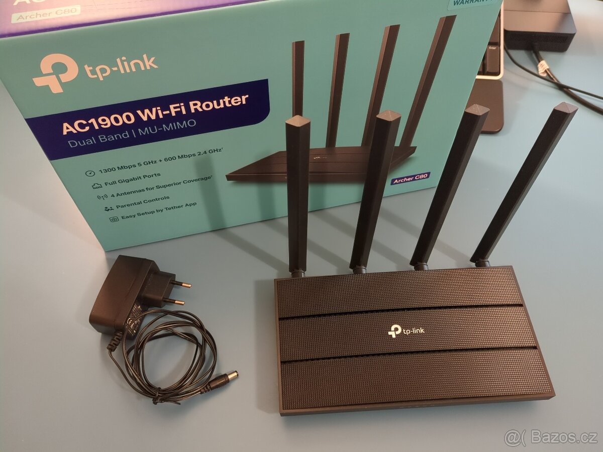 Wifi router TP-Link Archer C80 AC1900