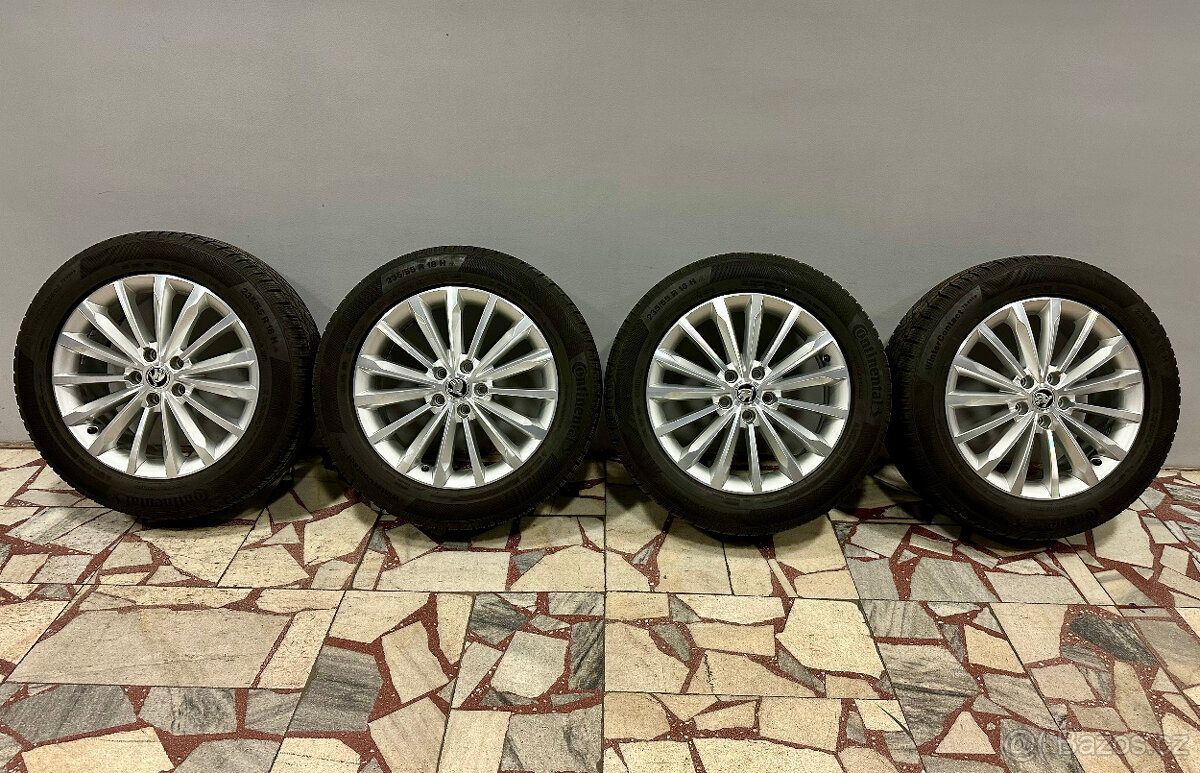 originální ALU kola škoda trinity r18 5x112