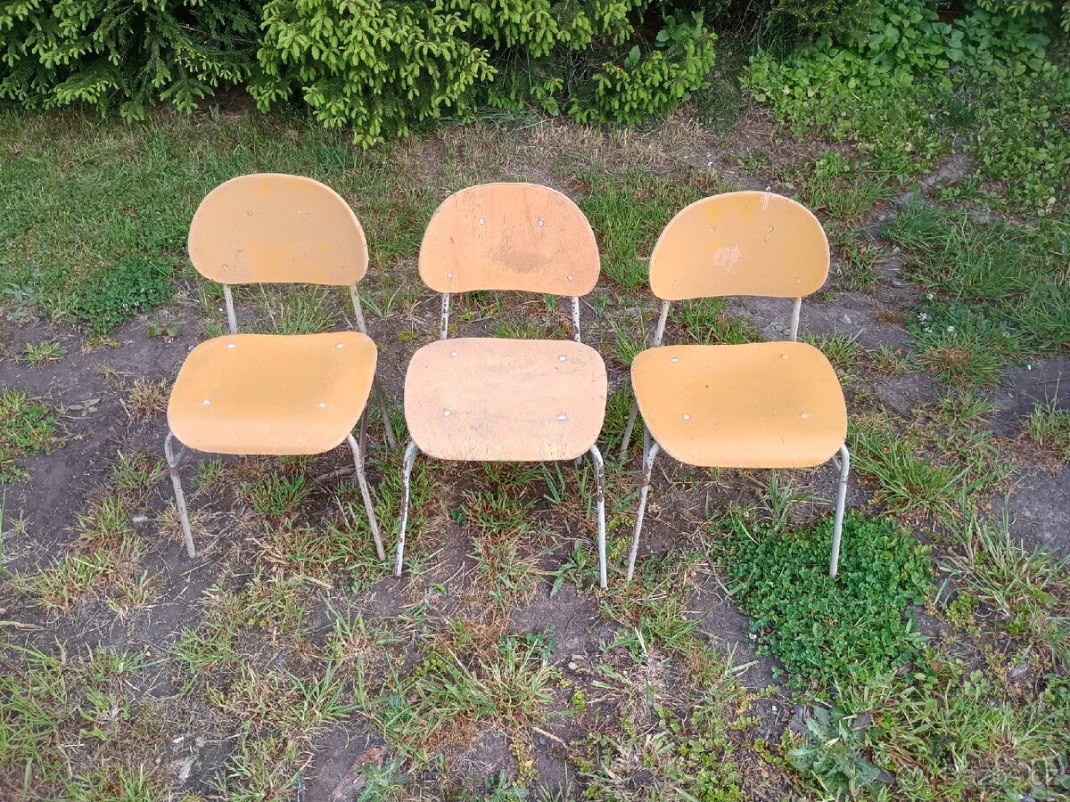 Dětské židličky retro