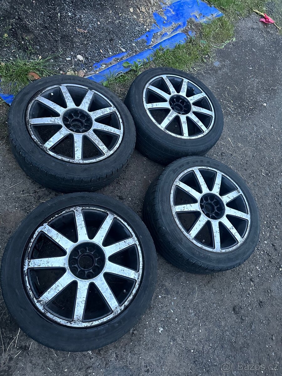 Alu kola s dvoji rozteci 5x100 a 5x112