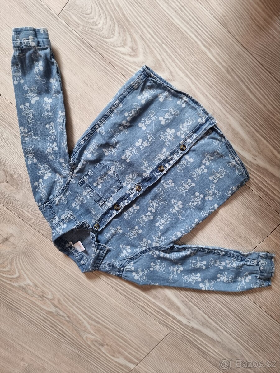 Tenká košile s Mickey Mousem - 92