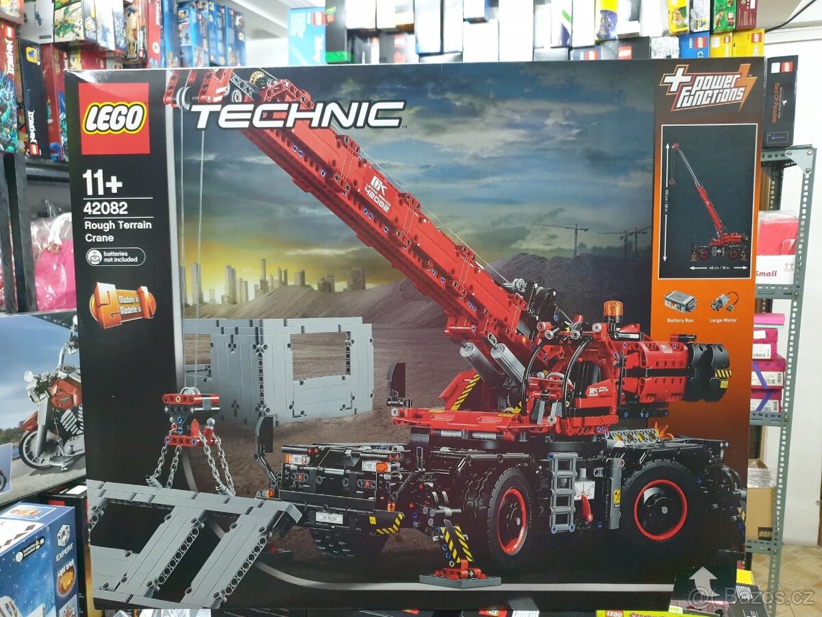 Lego Technic 42082 Terénní jeřáb