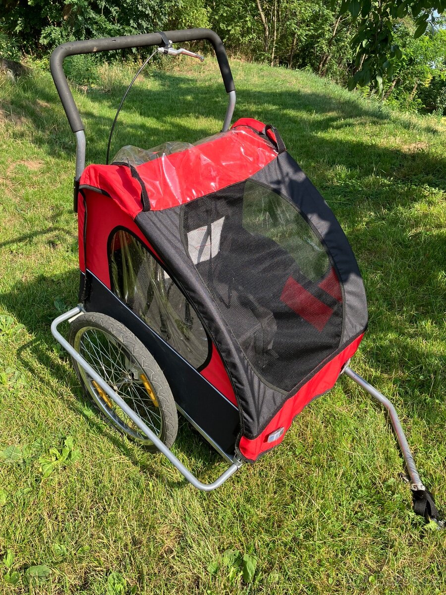 Kočárek za kolo