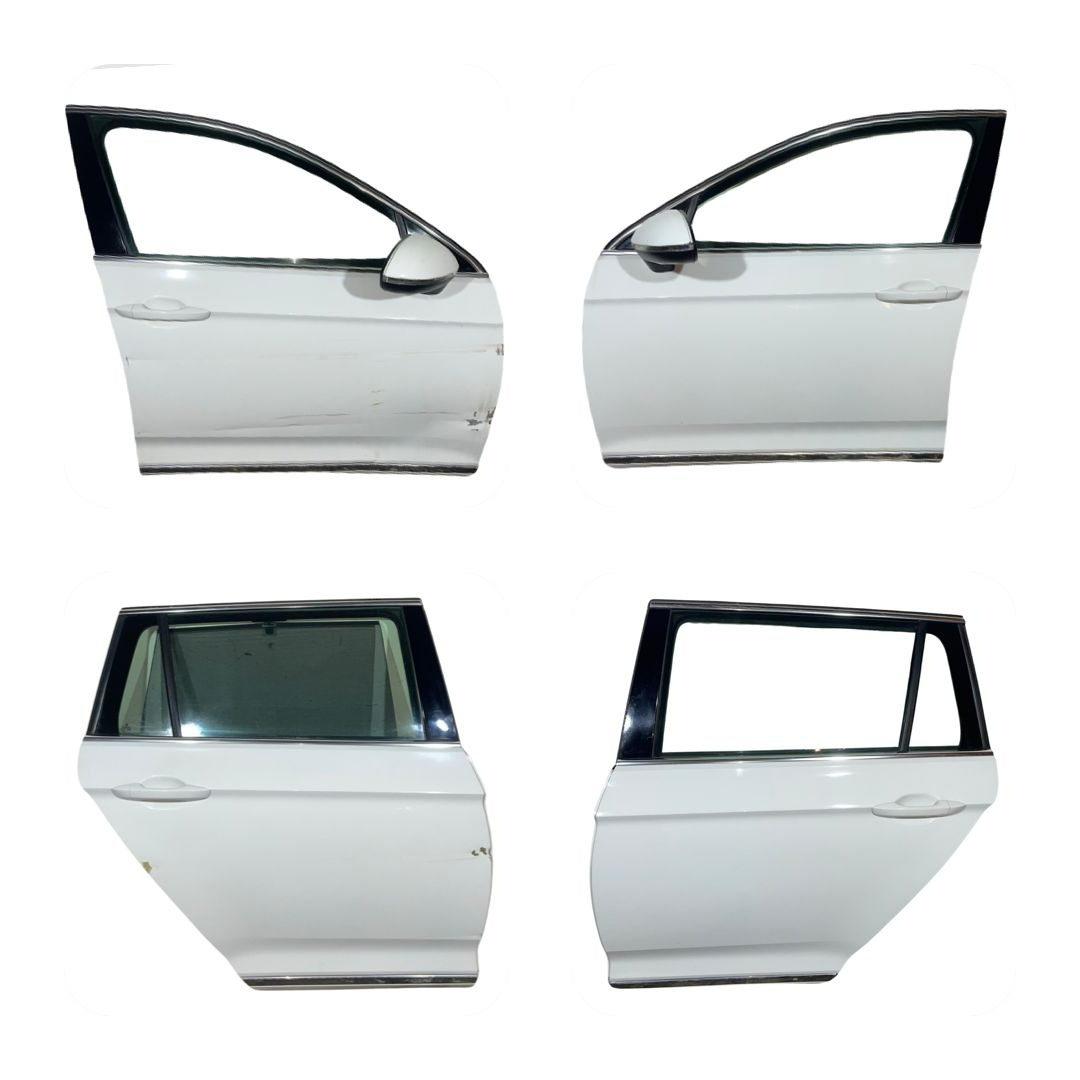 Všechny dveře bíla metalíza LC9A VW Passat B8 kombi r.v.2016