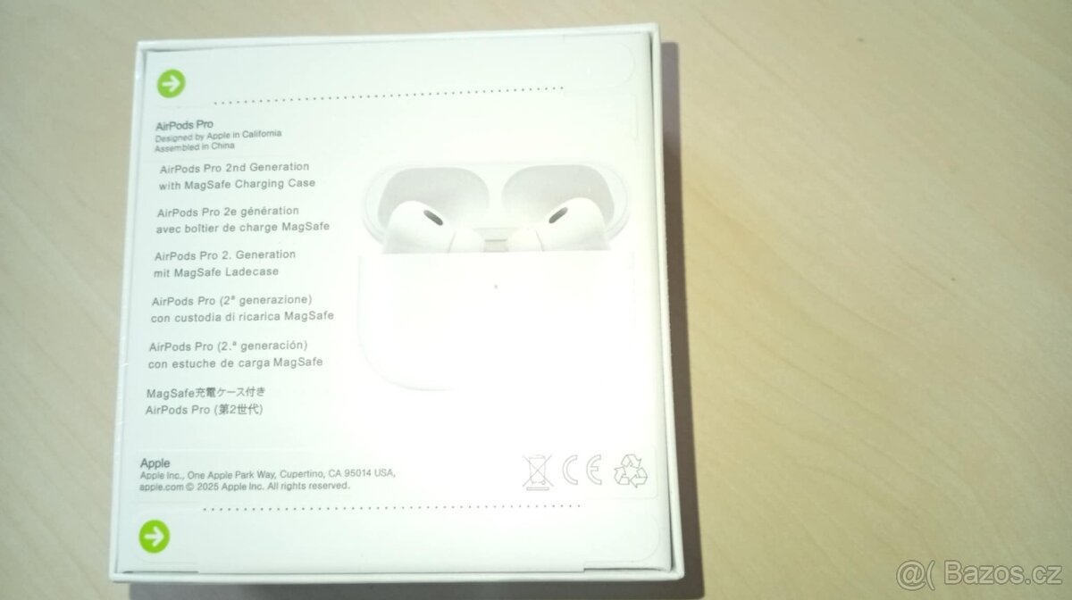 📱 AirPods Pro 2. generace s MagSafe pouzdrem – NOVÉ / NEPO
