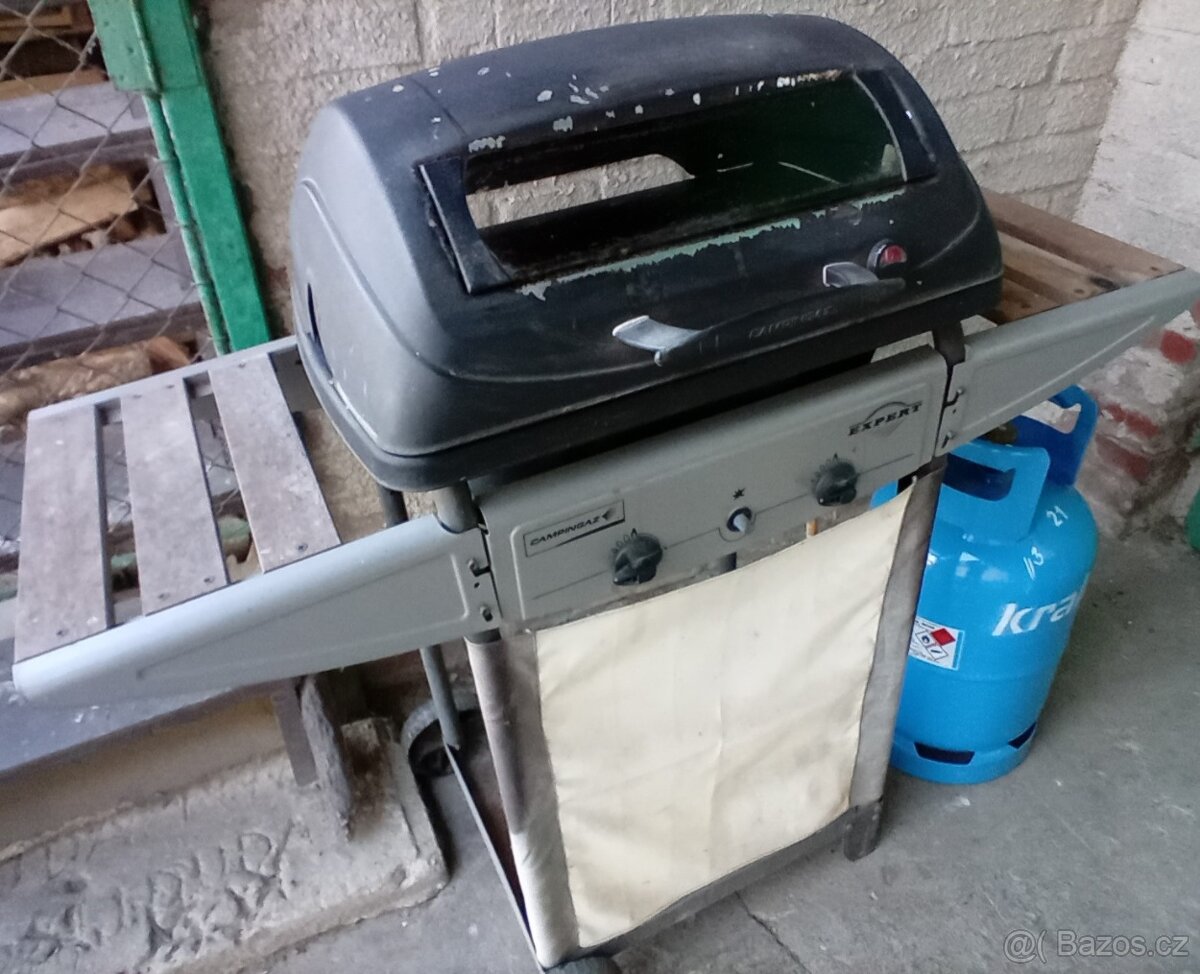 Zahradní plynový gril Campingaz kompletní s 10kg bombou