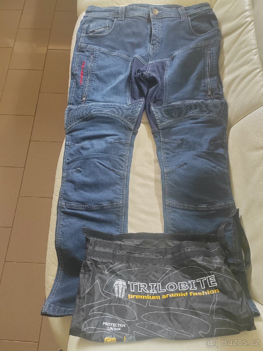 Motorkářské kalhoty Trilobite Parado 38/32