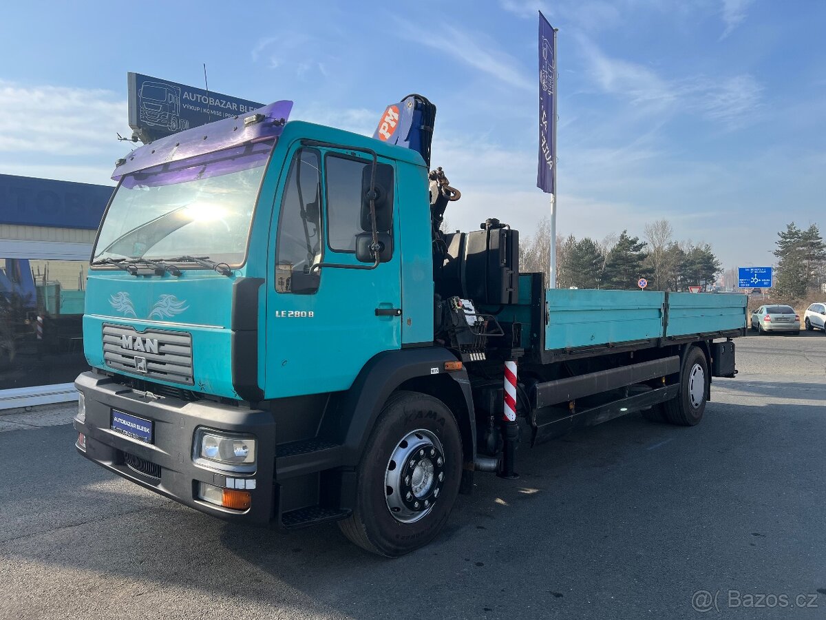 Man 18.280 hydraulická ruka