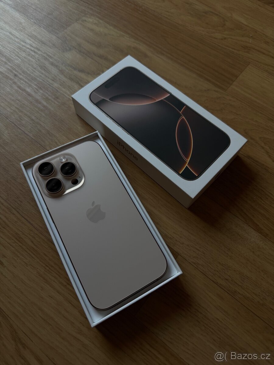 Apple iPhone 16 Pro 128GB pouštní