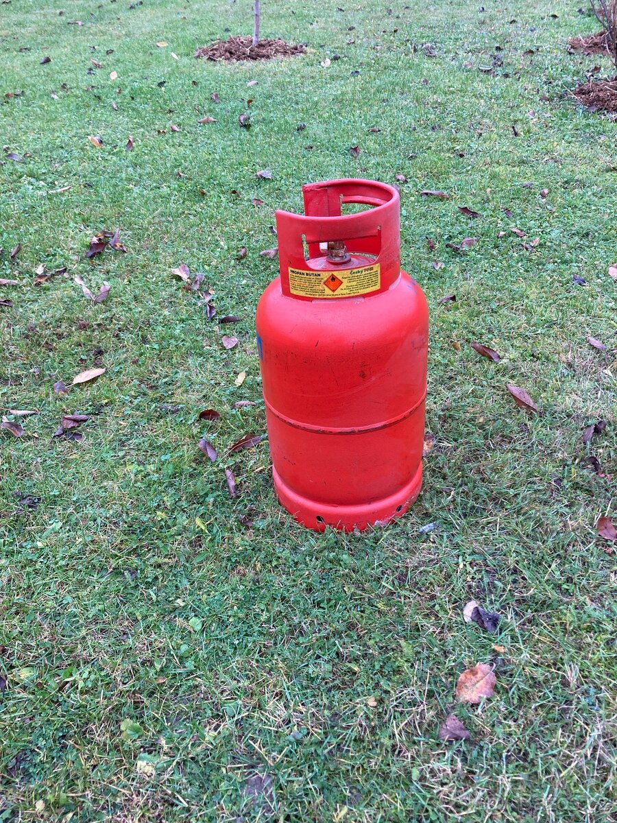 Plynová lahev na propan butan - bomba 10 kg