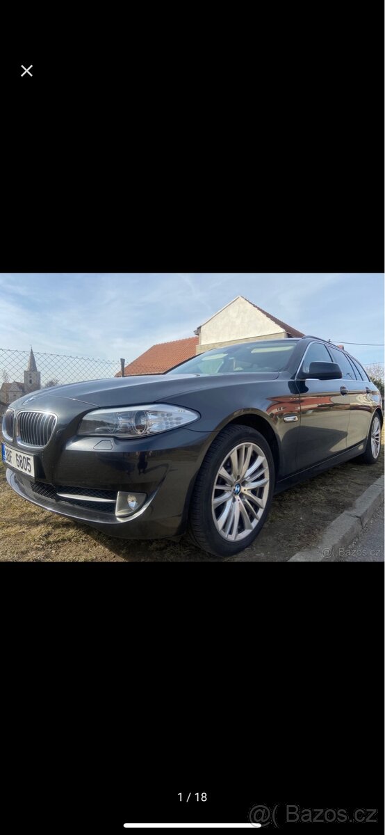 BMW f11 530d 180kw 2011 sport, masaž, krasna vybava