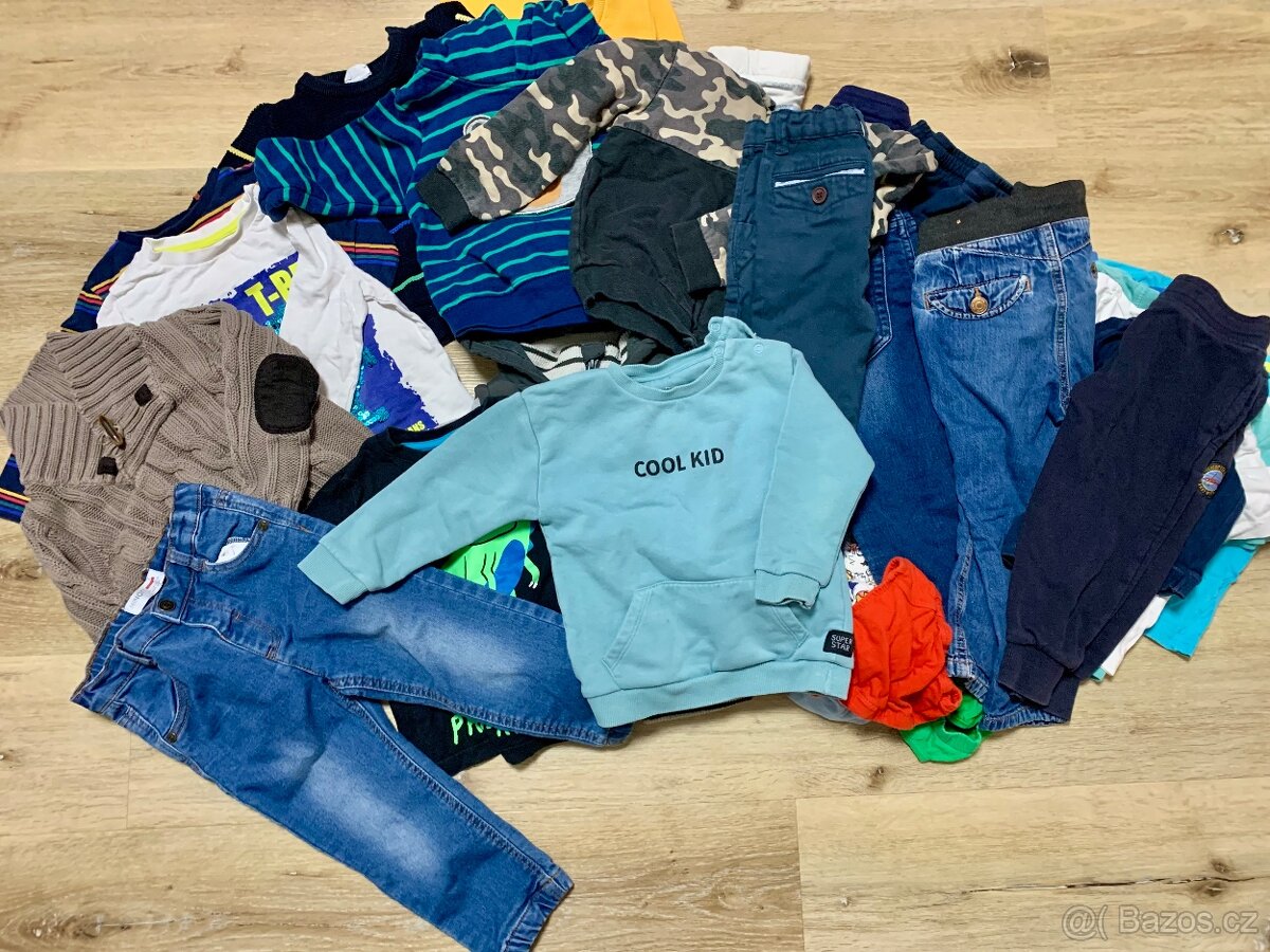 Balík věcí pro kluka 1-2,5 roku