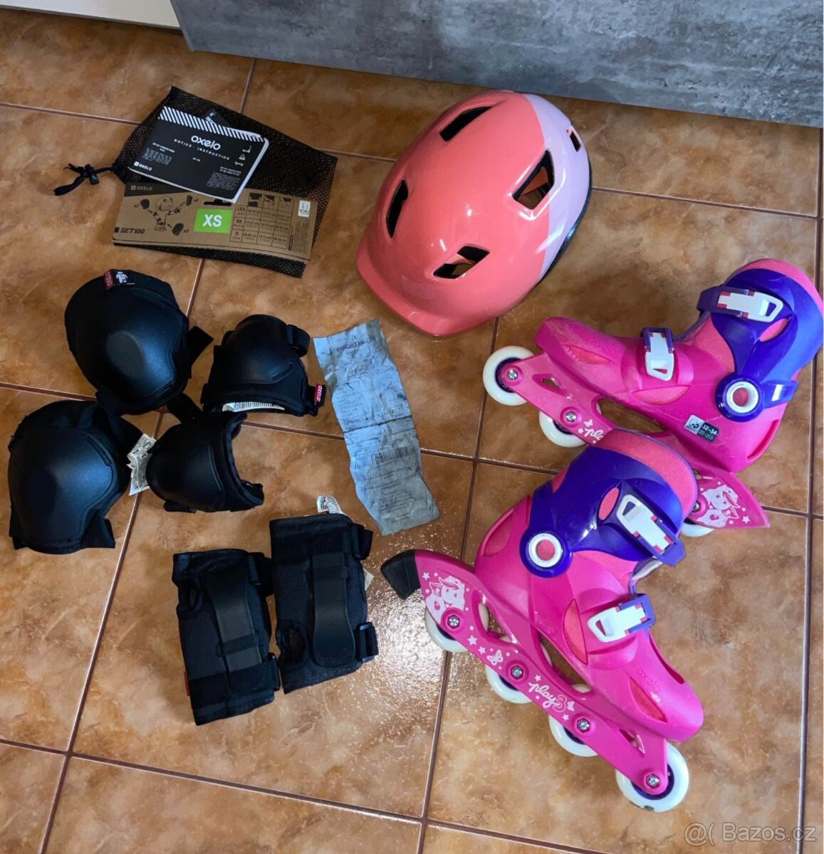 Brusle 32-34, helma, chrániče