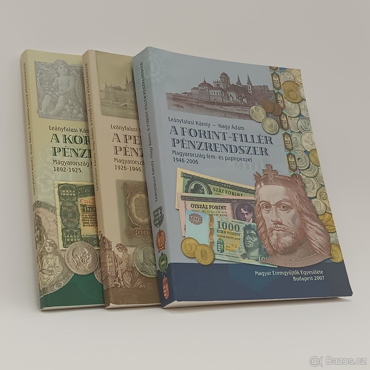Numismatika - 3x madarska kniha