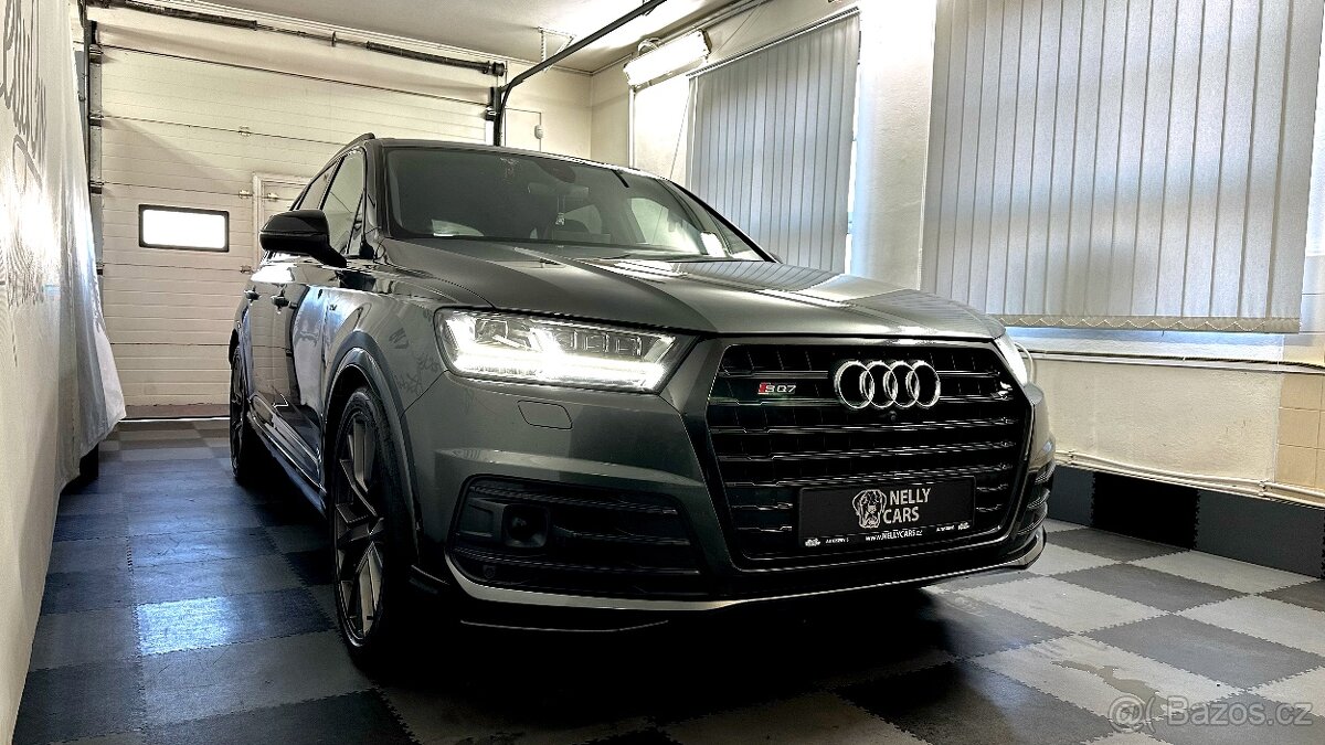 AUDI SQ7, 4.0 V8T, výbava, bez nehod, prav.servis ČR