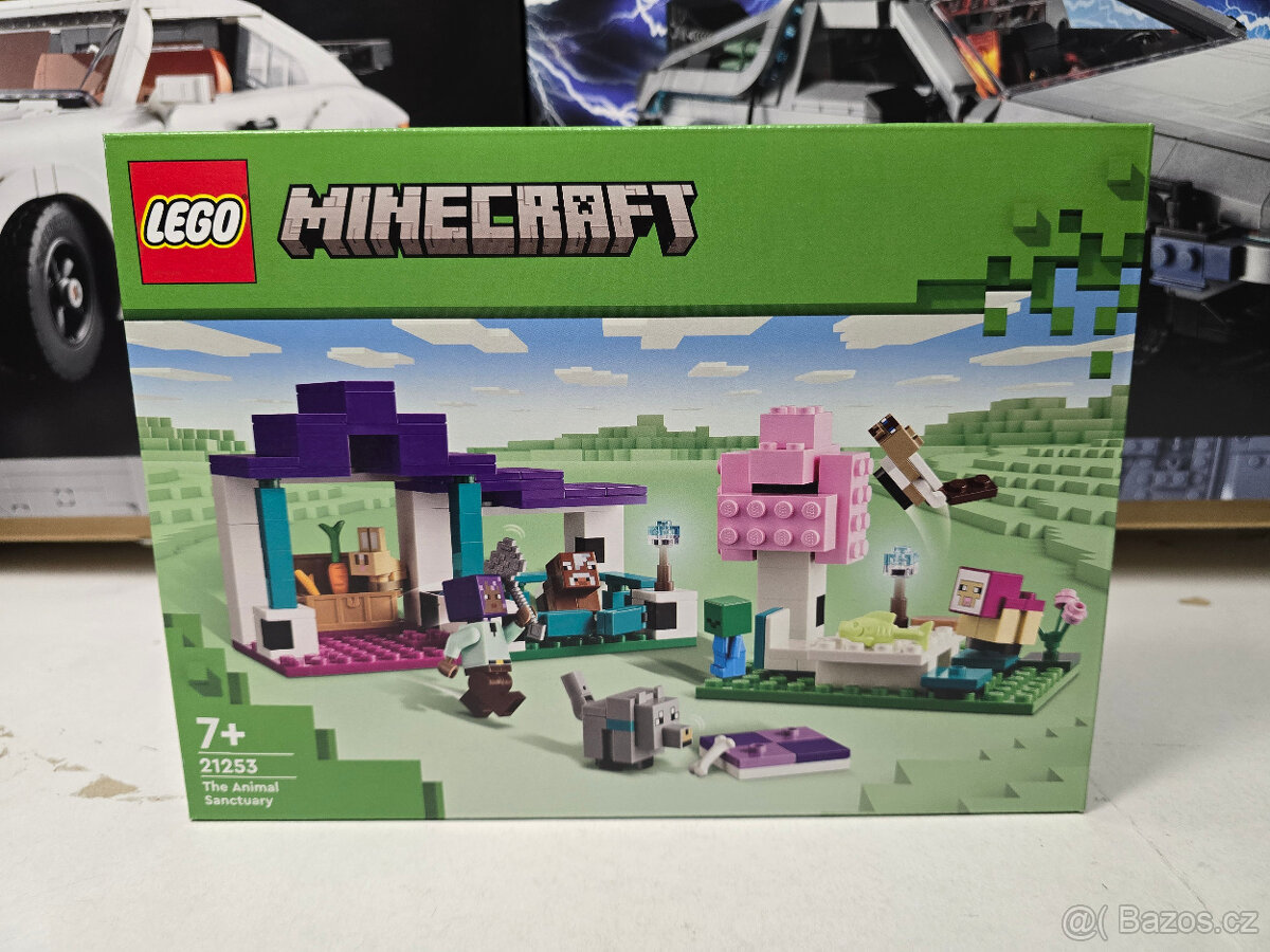 LEGO® Minecraft 21253 Zvířecí rezervace + lego balonek
