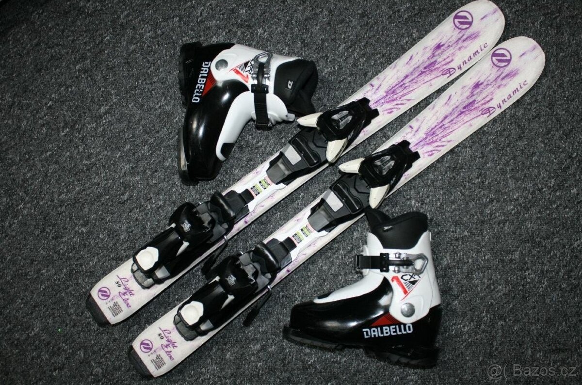 lyže dynamic Elve 80 cm , lyžiarky dalbello