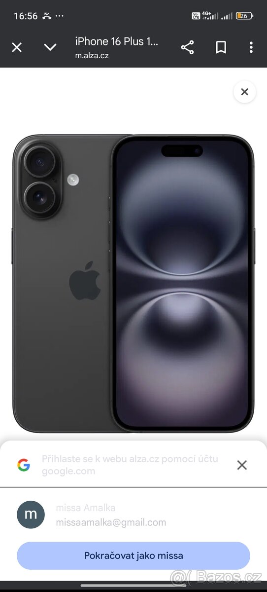 iPhone 16 plus (zabaleny)