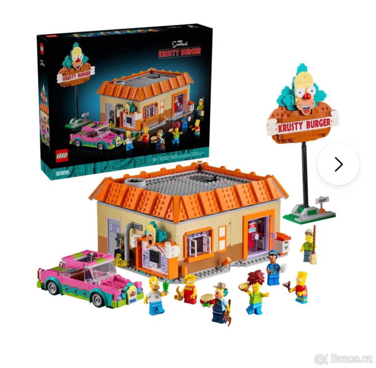 Lego The Simpsons Krusty Burger