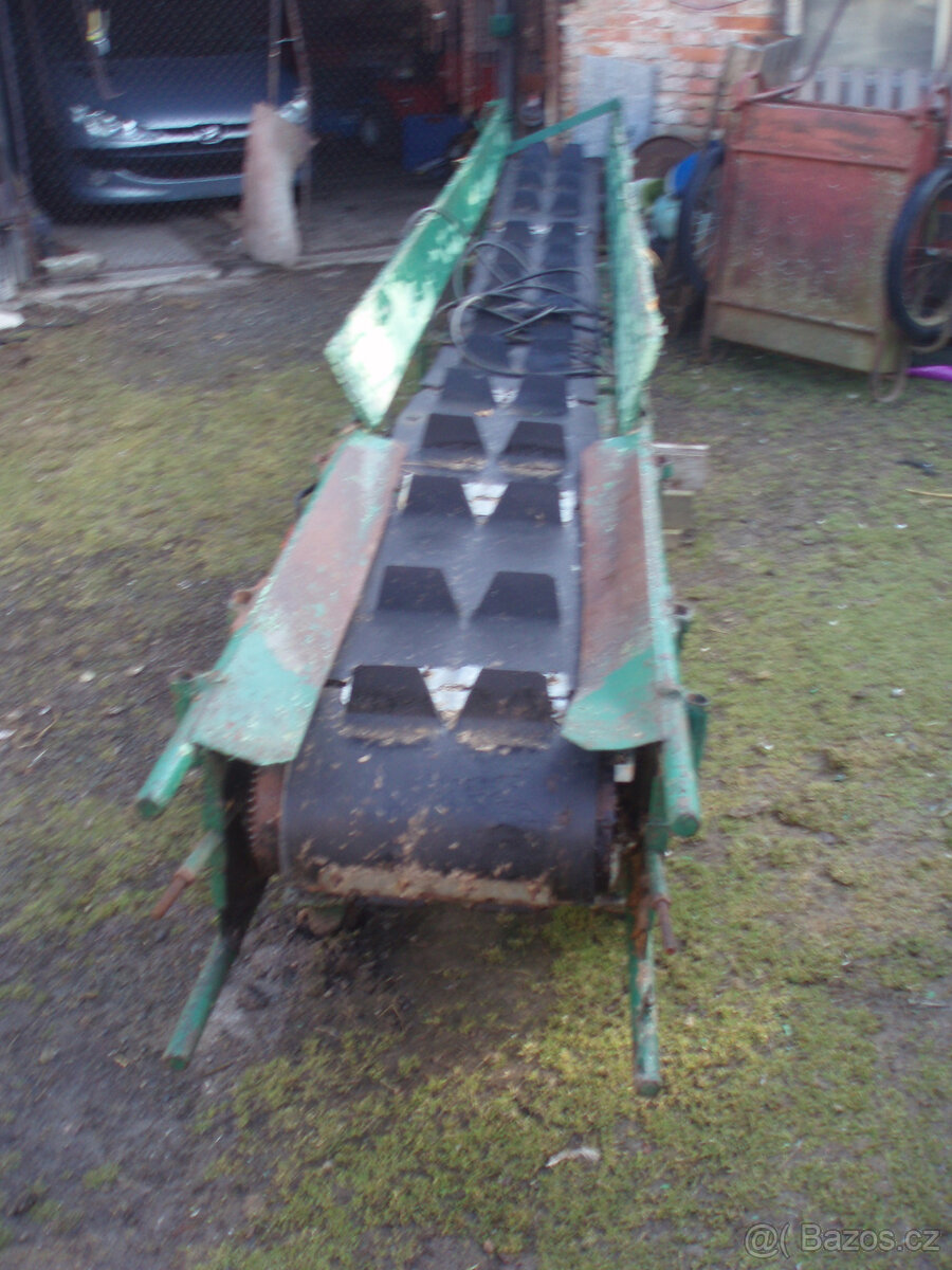 pásový dopravník 6m,380V