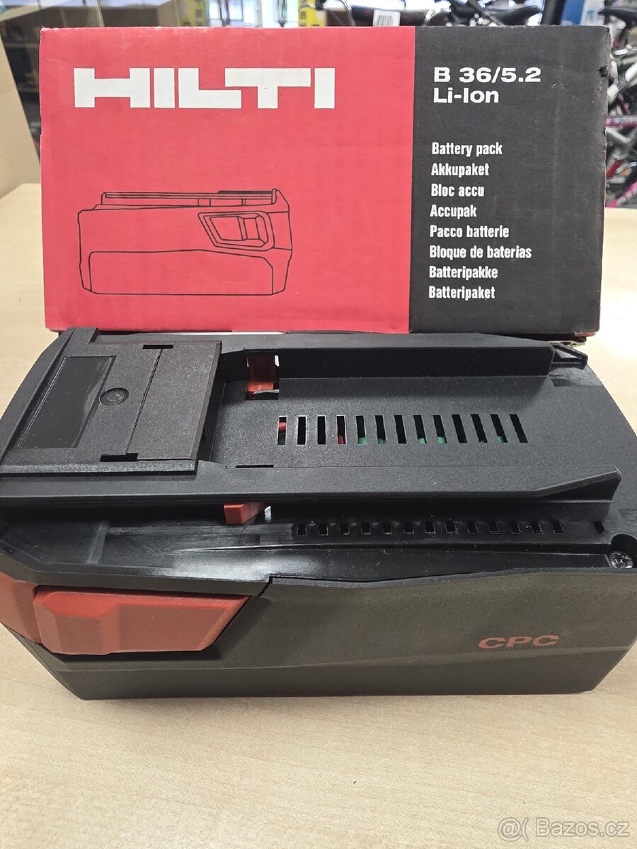 Baterie, akumulátor Hilti B36/5.2 - NOVÁ