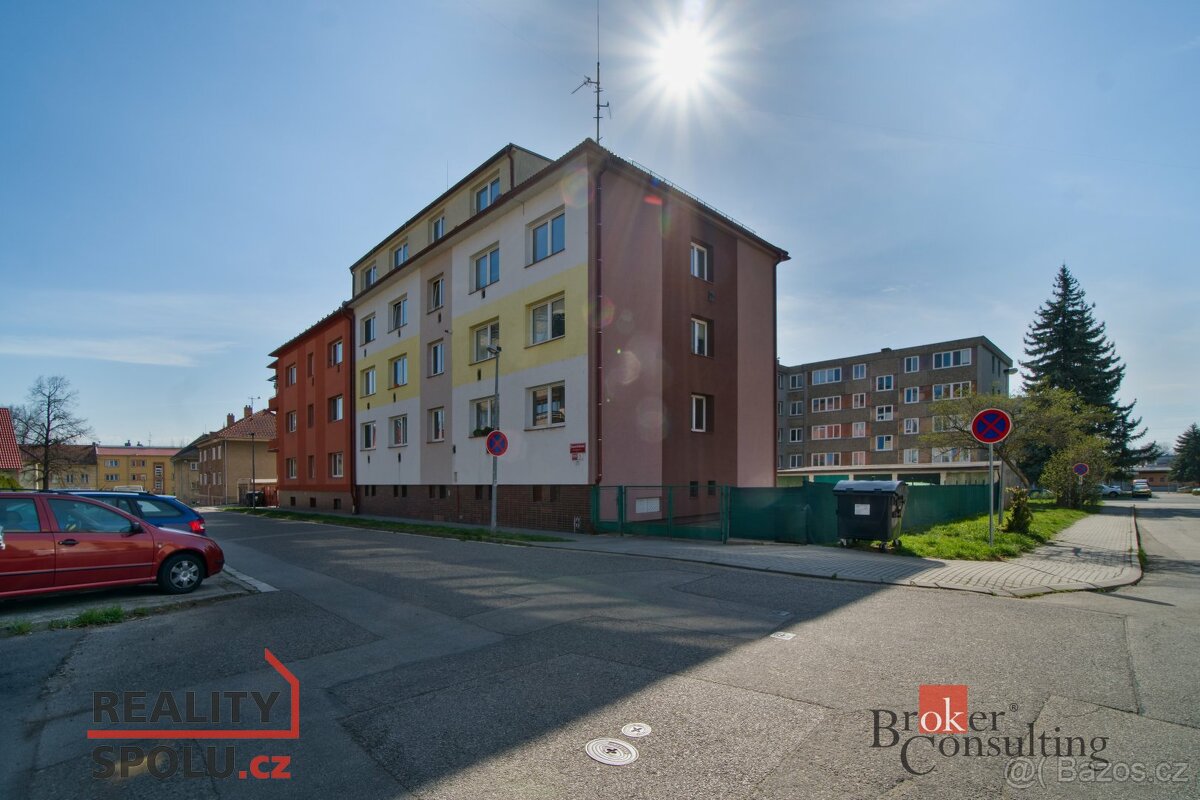 Pronájem, byty/2+kk, 49 m2, Železničářská 1059/5, České Budě