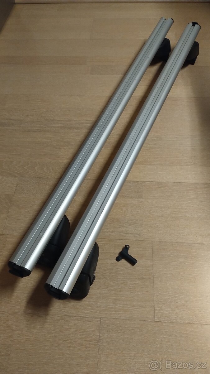 Příčníky Atera na podélníky - z vozidla Altea XL