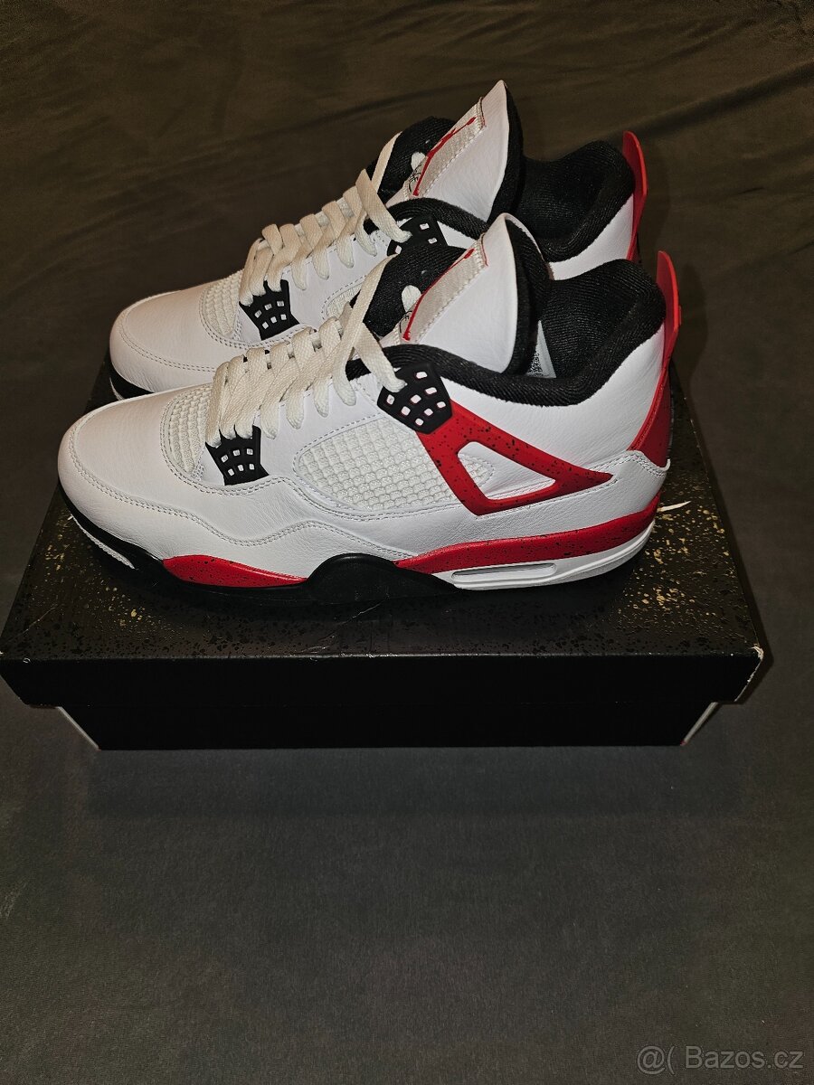 Jordan 4 red cement 44