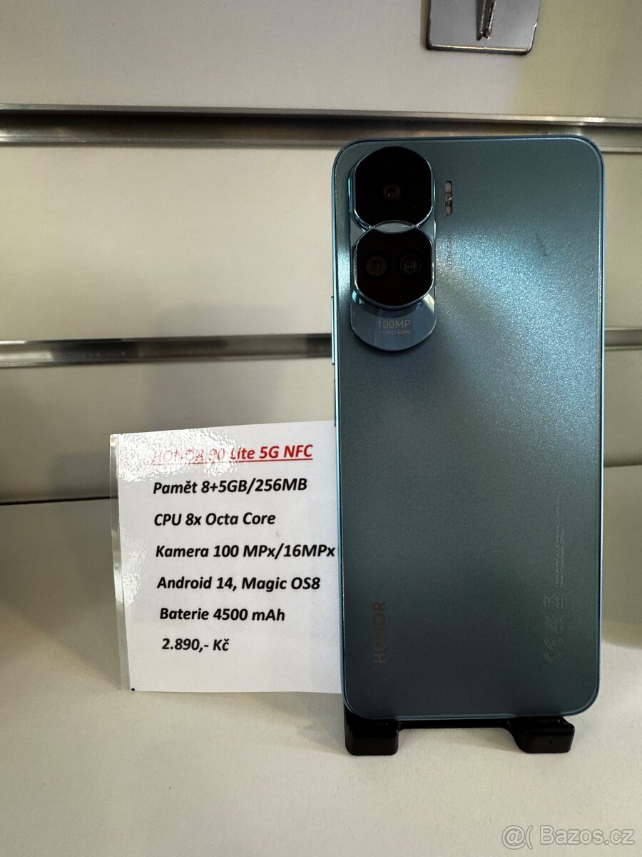 Honor 90 Lite 5G NFC Cyan Lake