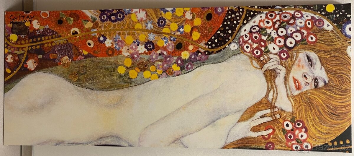 Ikea „Pjätteryd“ / "Vodní hadi" od Gustav Klimt