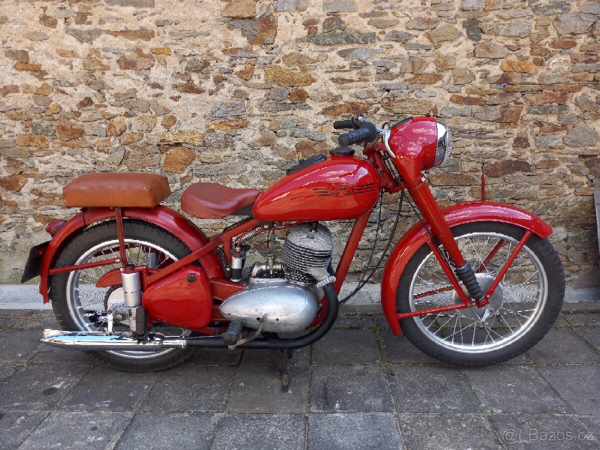 Jawa 350 Pérak typ 12 s Doklady
