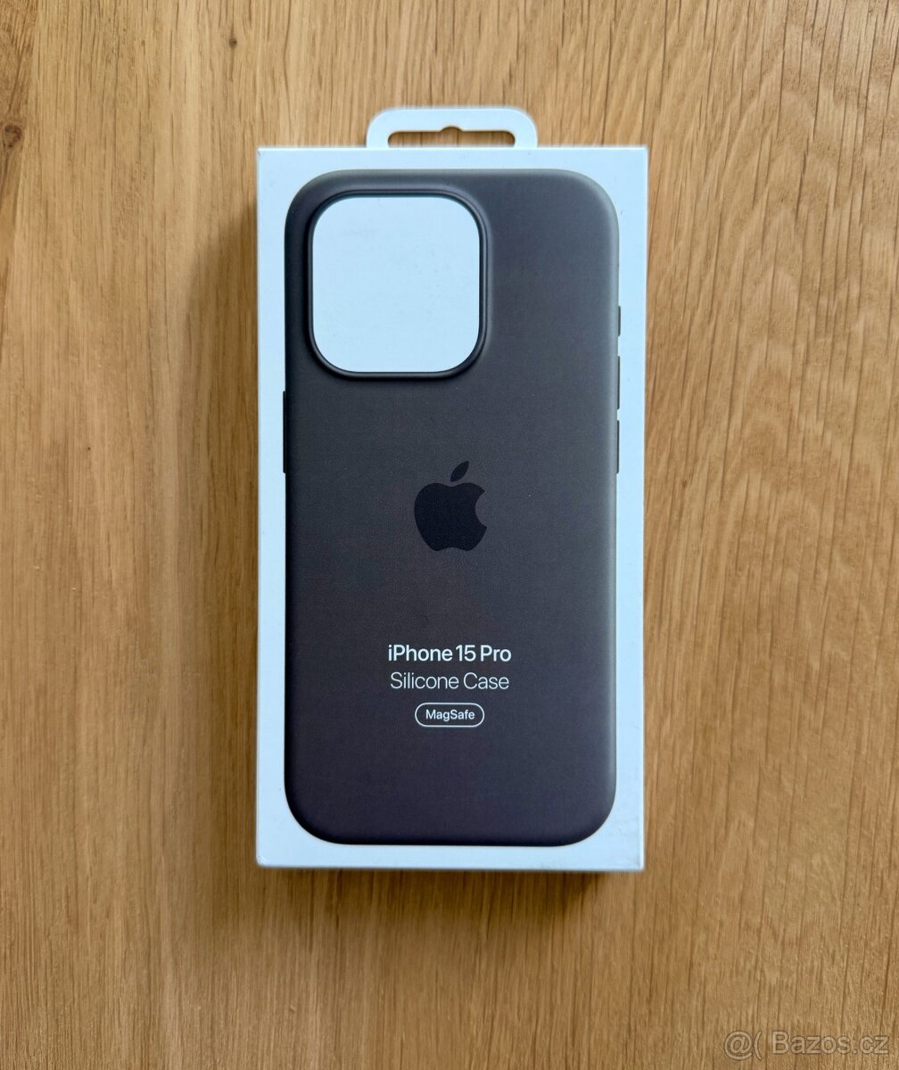 Silikonový obal / kryt MagSafe na iPhone 15 Pro, originál