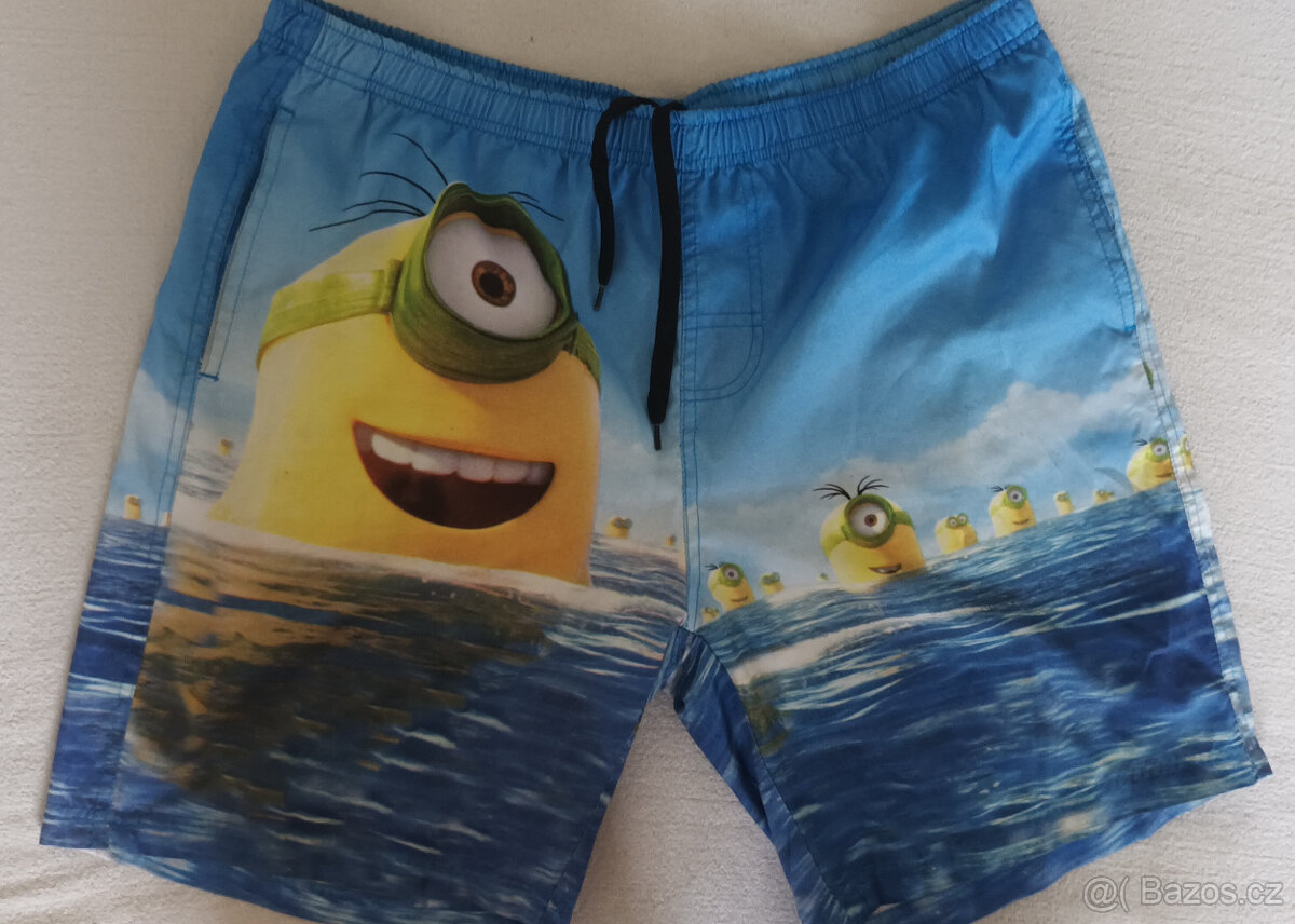 koupací šortky MINIONS original vel. XL