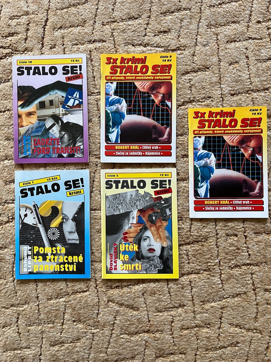 Časopisy Stalo se 5ks