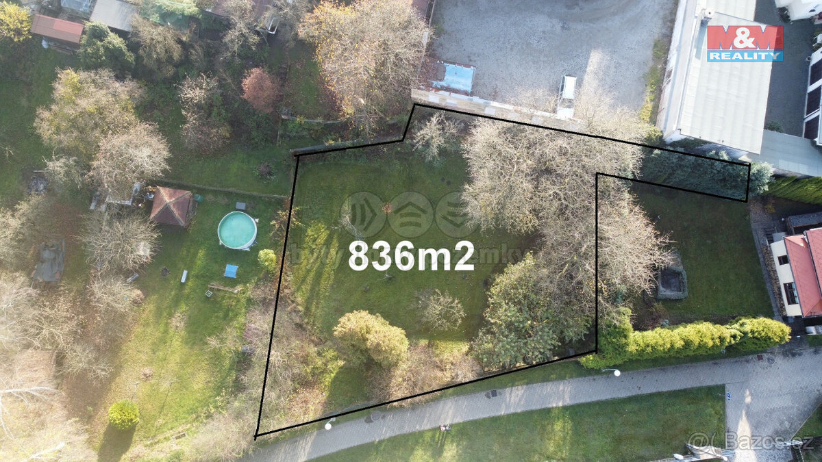 Prodej zahrady, 836 m², Nový Bor
