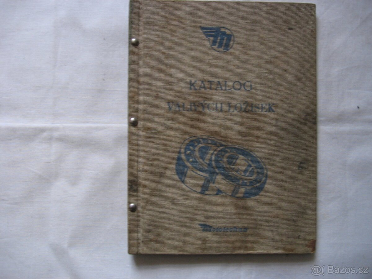 Katalog valivých ložisek - Mototechna 1956