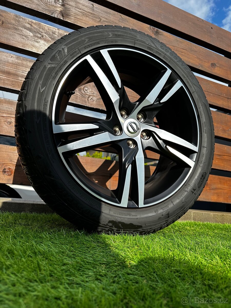 Alu kola 5x108 r19 s pneu (xc96)