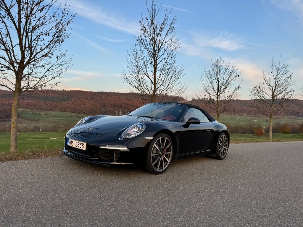 Porsche 911 Carrera S, 991, cabrio, Full výbava, 48tis. km