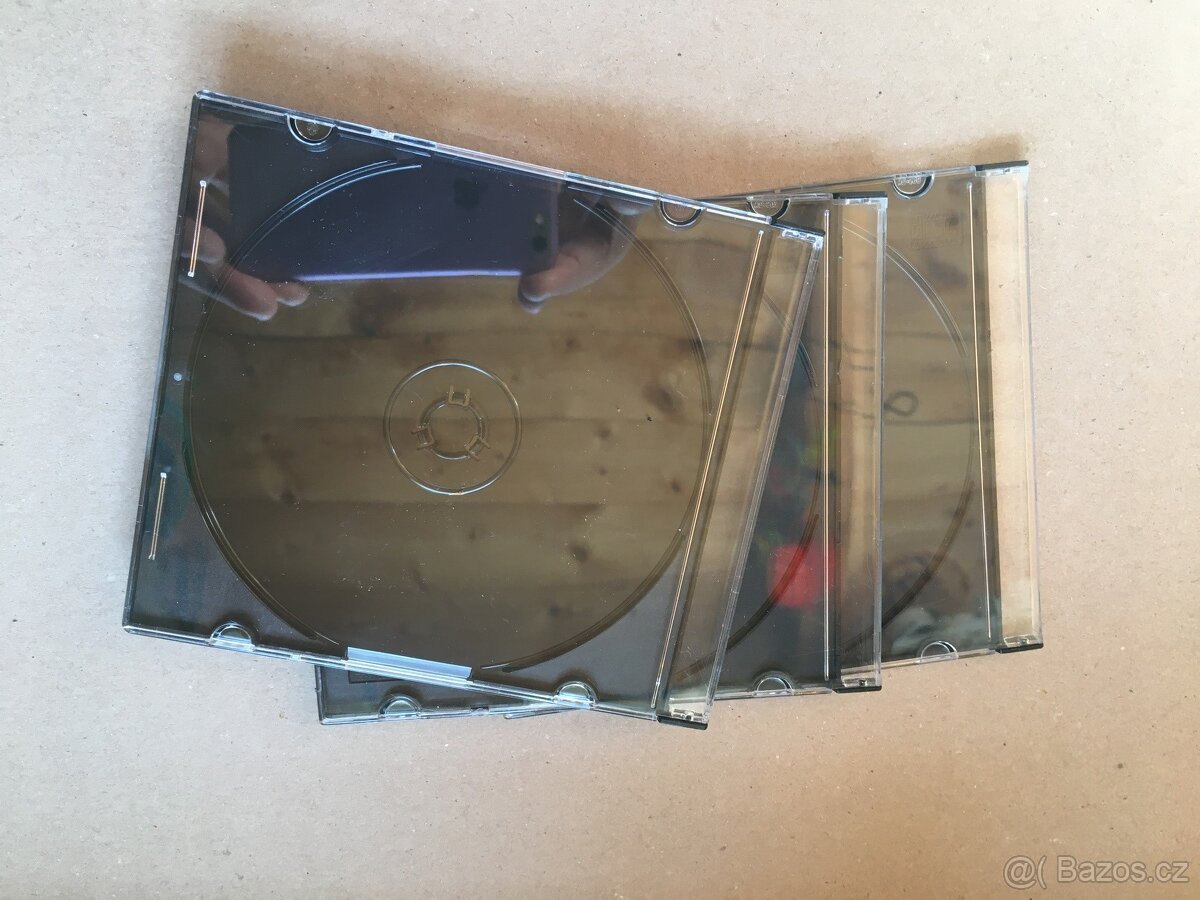 Obaly na DVD a CD