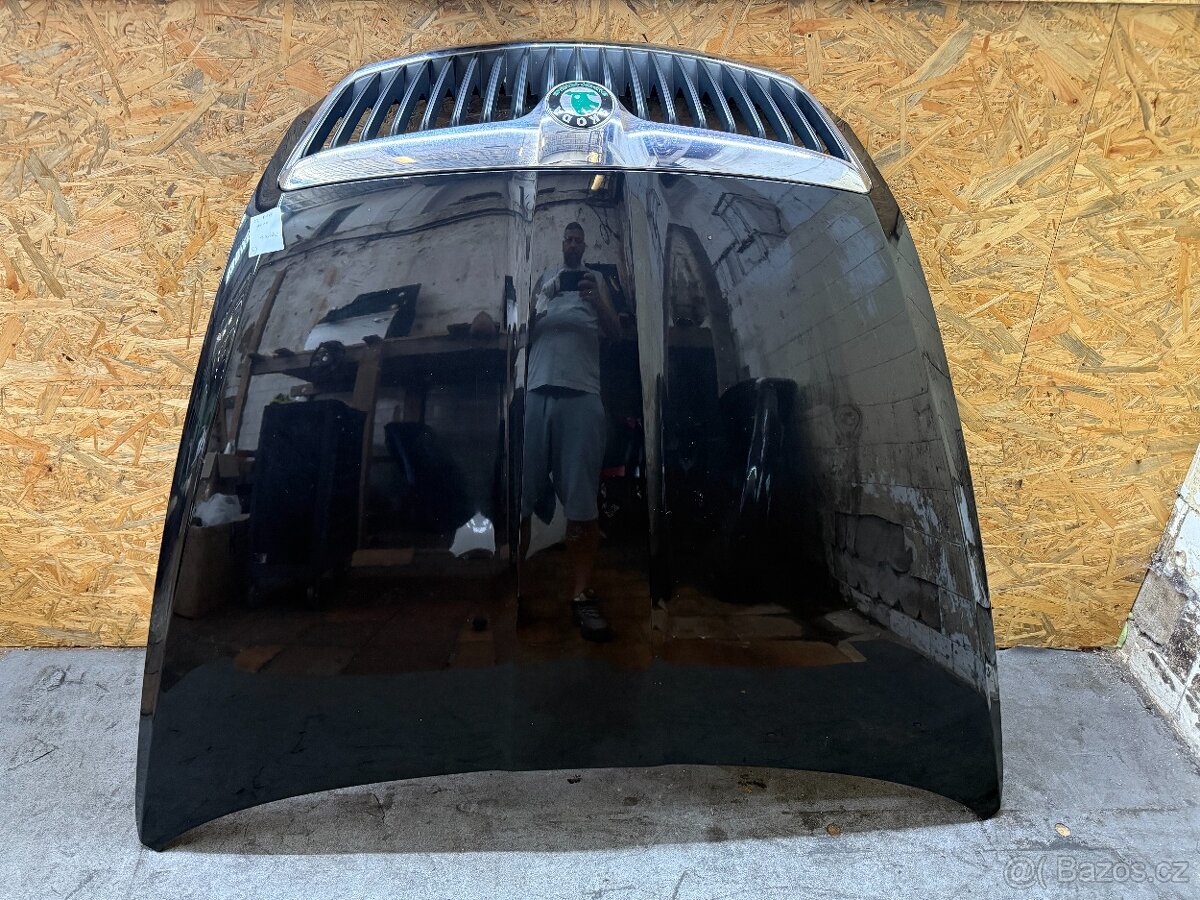 Kapota s maskou Skoda Octavia 2 FACELIFT 09-2013