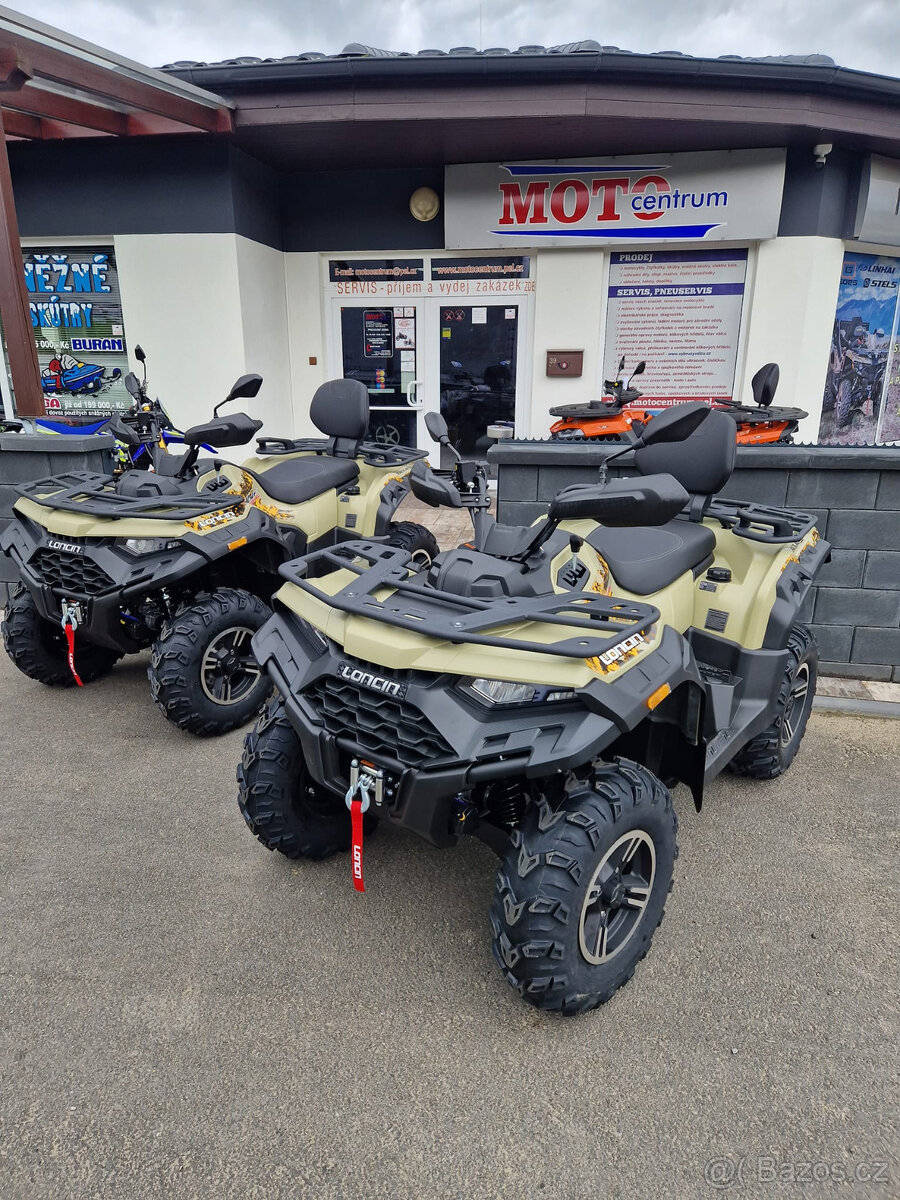 Pracovní čtyřkolka Loncin XWOLF 550i LONG EPS - 0km, DPH