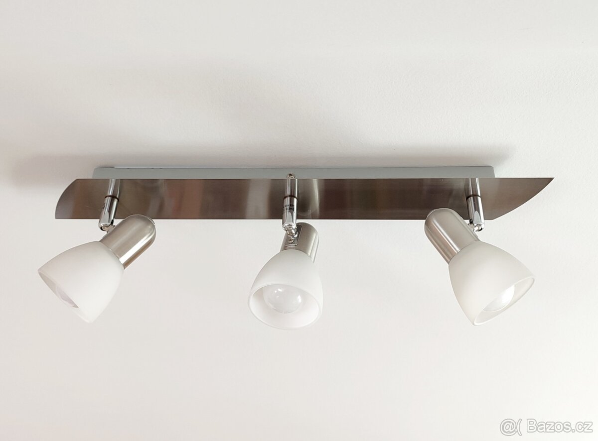 Tříbodové stropní světlo – ENEA, EGLO vč. 3x LED žárovkami