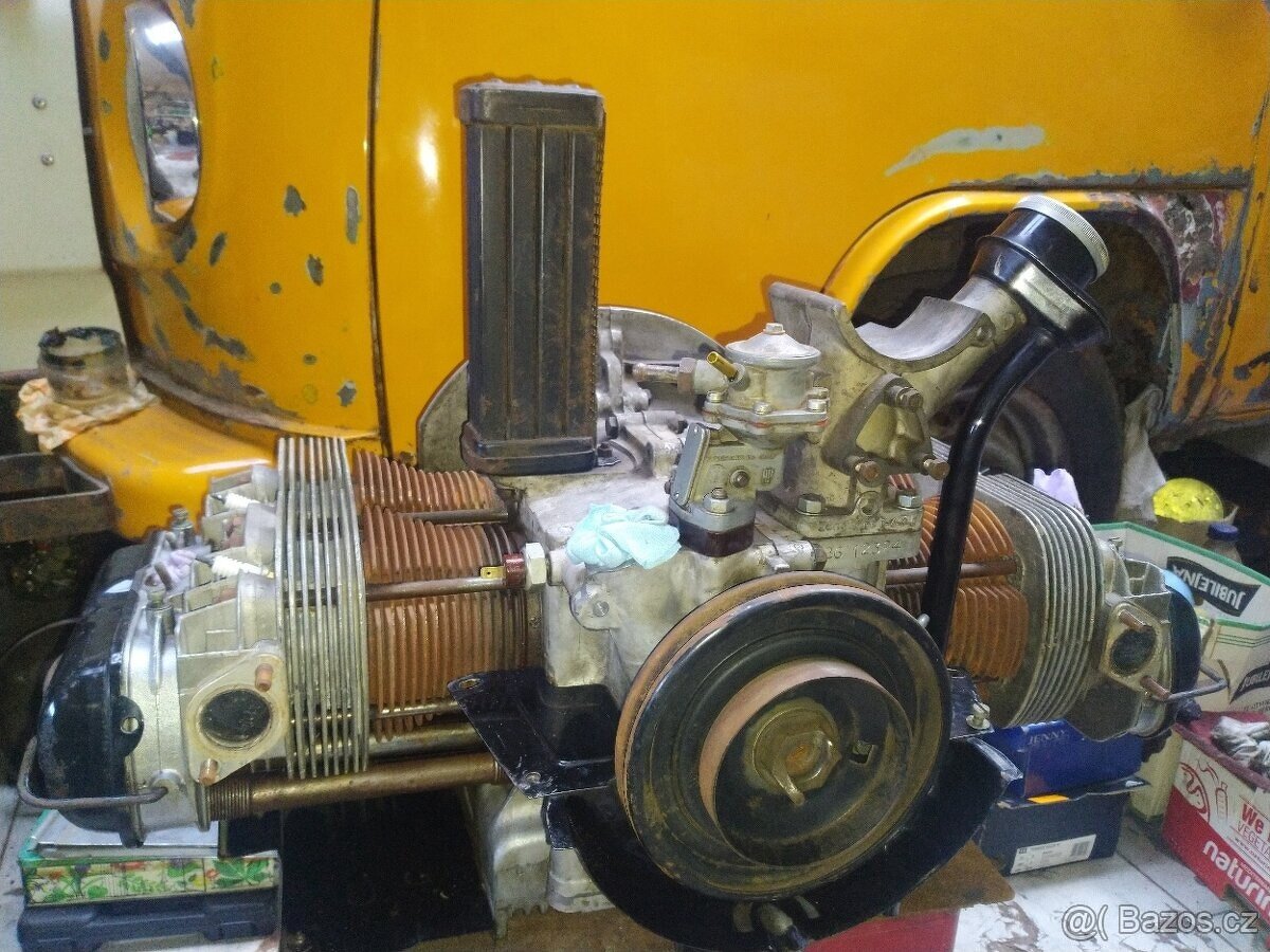 Motor 1500ccm, vw brouk, vw T1 nebo kombajn