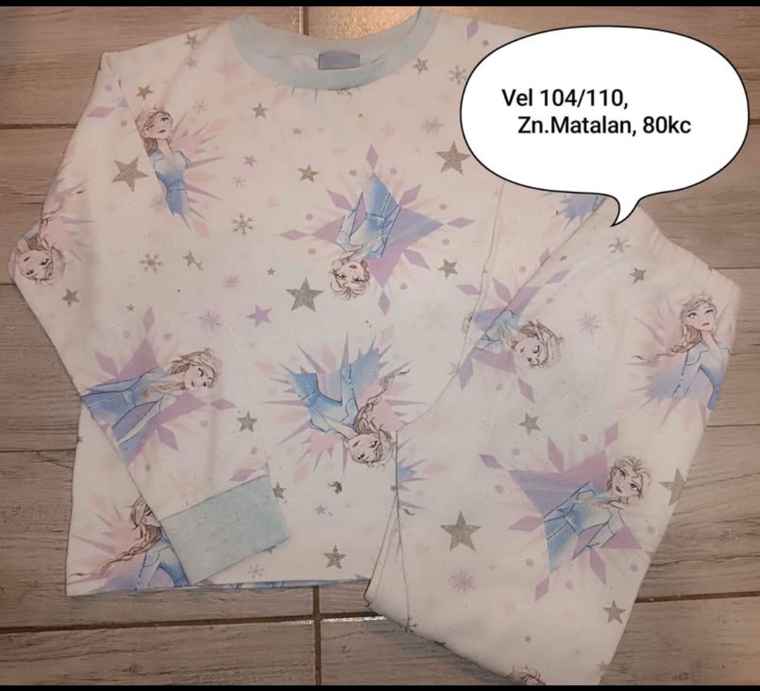 Pyžamo Frozen vel. 104/110
