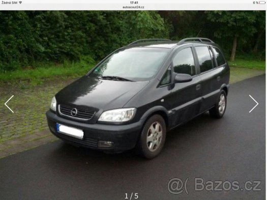 Opel Zafira A 2,0dtl