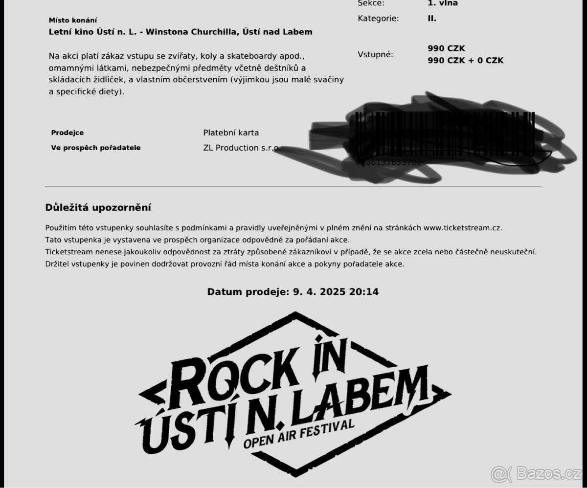 Rock in ústí nad Labem