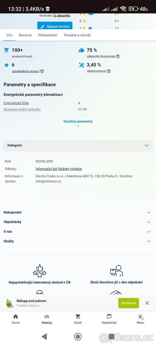 Mobilná klimatizácia