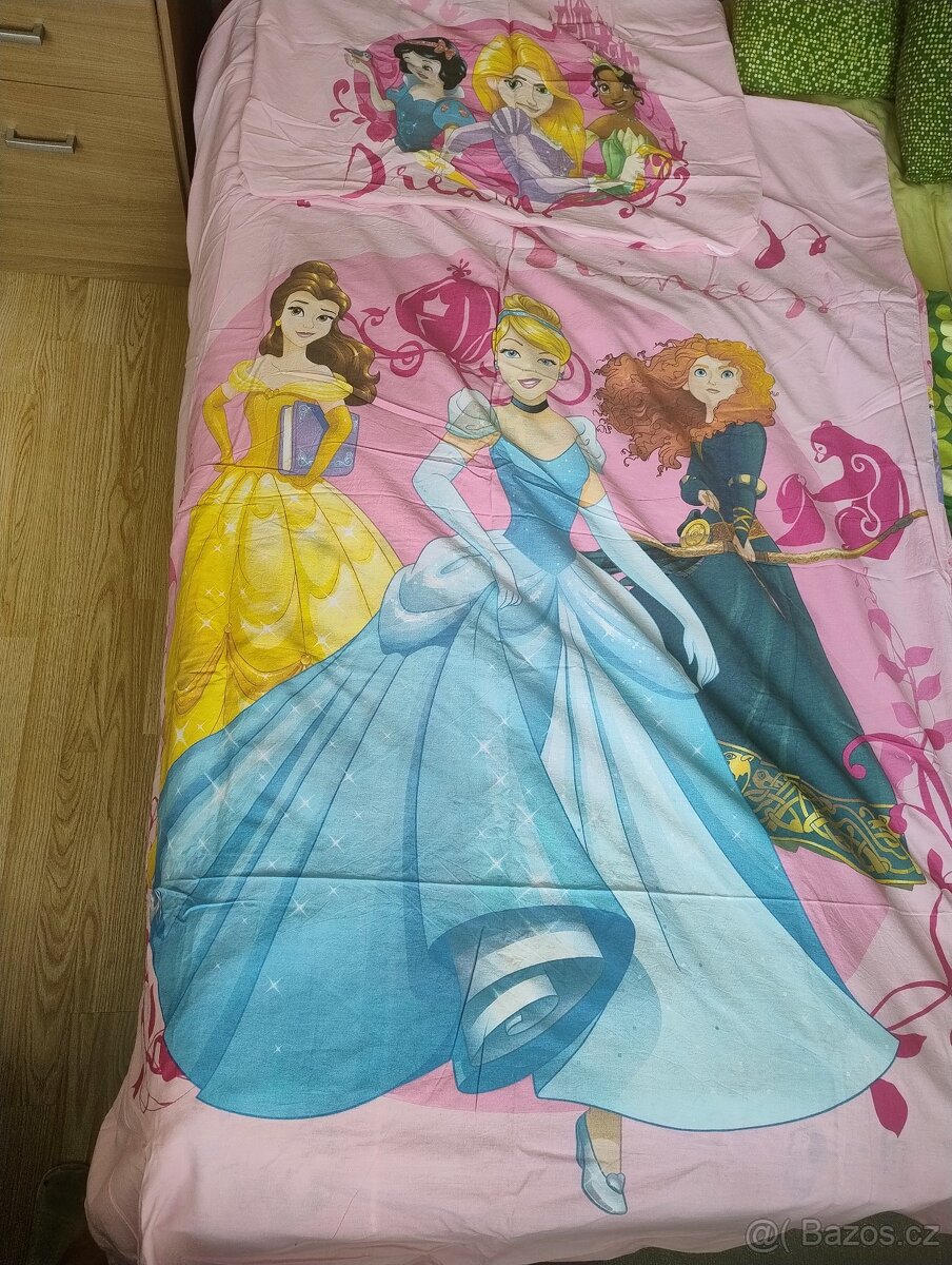 Dětské povlečení Disney princezny