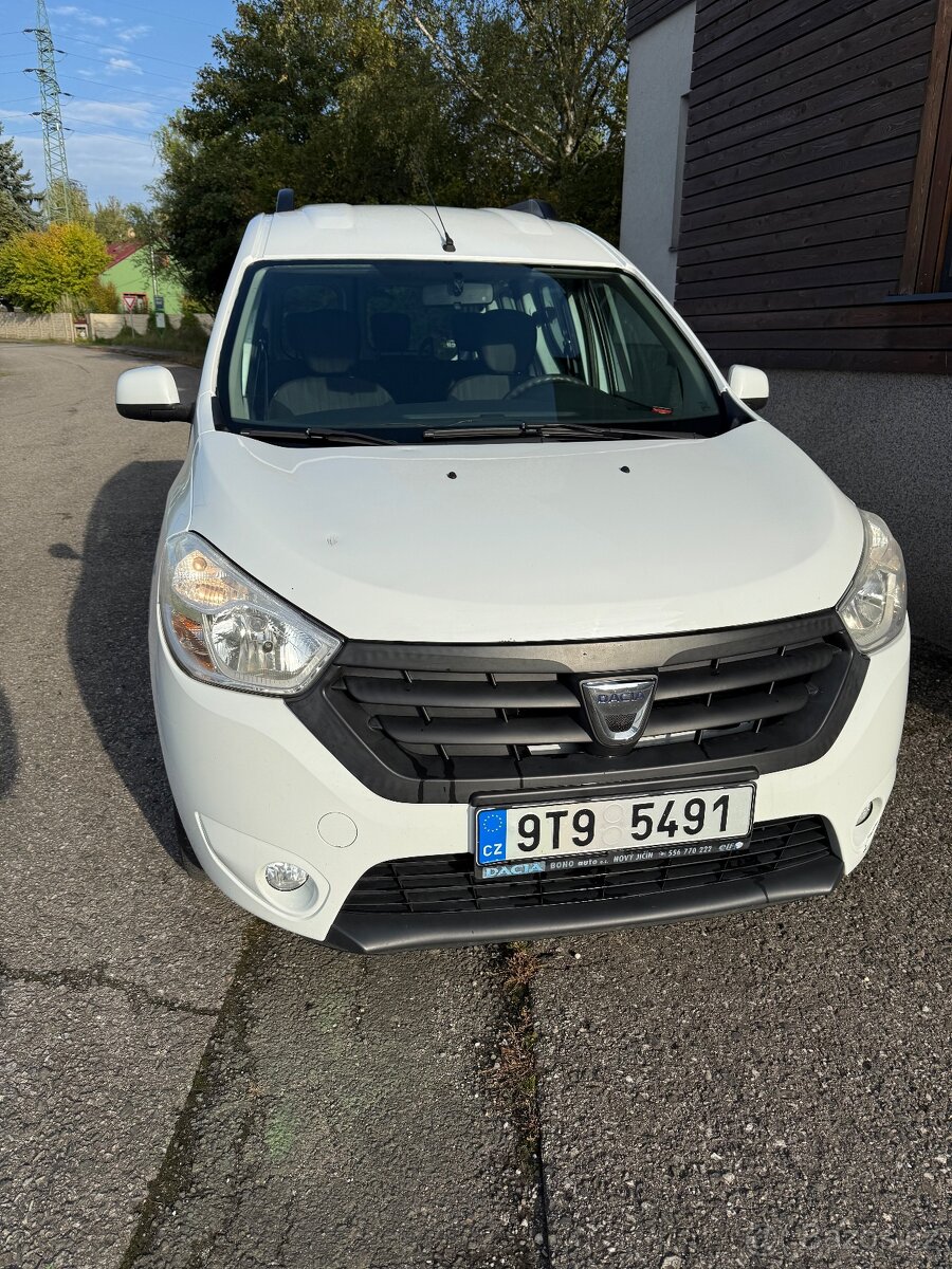 Dacia Dokker 1,6 benzin CZ ,75kw