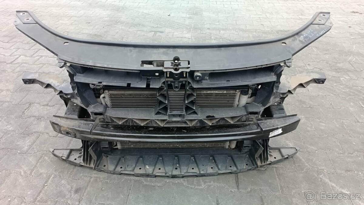 Kompletní chladičova stěna VW Touran 1 ( r.v. 06-2010)